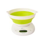 Little balance balance de cuisine moderne blanc vert anis