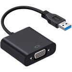 Adaptateur usb 3. 0 vers vga, convertisseur adaptateur vido usb vers vga affichage multi - crans adaptateur ...
