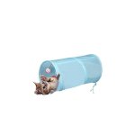 Litzee - labyrinthe  5 tunnels interactif, pliable et lger en tissu froiss avec pompon et cloches ...