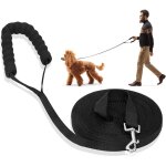 Litzee - laisse de dressage pour chien longe de chien sangle laisse longue avec poign�e rembourr�e pour ...