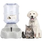 Litzee - old tjikko animal automatique distributeur d'eau automatique fontaine, animal gourde animaux ...