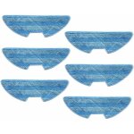 Lling - lot de 6 chiffons de nettoyage pour aspirateur robot proscenic vslam 811gb vslam 911se