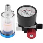 Lling - r�gulateur de pression d'air, pistolet de pulv�risation d'air delaman jauge de r�gulateur de ...
