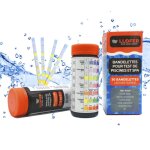 Total test 7 en 1 piscine: duret, chlore libre, alcalinit,