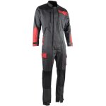 Lma - combinaison de travail agricole homme s�same couleur gris / rouge - taille v�tement 4xl