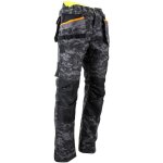 Lma - pantalon canvas avec poches genouill�res renforc� imperm�able donjon camouflage kaki 38