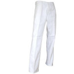 Lma - pantalon de peintre 100144 pinceau taille 54 blanc 100% coton