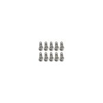 Lntyq - lot de 10 roulettes pour baies vitres ou portes coulissantes - en mtal et en plastique - 4, ...