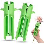 Lot de 2 outils pour enlever les pines de rose, nettoyeur de fleurs, coupe - pines, outil pour enlever ...