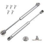 Lntyq lot de 2 verin a gaz, 60n / 6 kg verin meuble ressort amortisseurs  gaz, charnires  fermeture ...