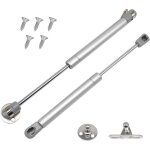 Lntyq lot de 2 verin a gaz, 60n / 6 kg verin meuble ressort amortisseurs � gaz, charni�res � fermeture ...