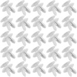 25 pcs clips voiture, clips plastique voiture, clips de fixation voiture, outillage carrosserie, rivet ...
