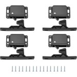 Lot de 4 loquets de porte d'armoire loquets de tiroir, loquet  pousser pour fermer accessoires loquet ...