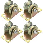 4 pièces poulie de levage mouflage, roulette à rainure en v, roulette de levage, roue gorge poulies cable ... 4 pièces poulie de levage mouflage, roulette à rainure en v, roulette de levage, roue gorge poulies cable ...