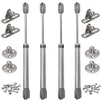 Lot de 4 vrins  gaz 120n verin meuble hydraulique ressort amortisseurs  gaz d'origine porte armoire ...