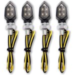 4 x indicateurs de moto led, mini lumires de moto tanches 12 v, approuv e pour moto, voitures  pdales ...