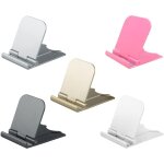 Lot de 5 supports pliables pour tlphone portable universel pour tablettes, lecteurs, mini ipad, smartphone ...