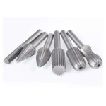 Lot de 6 fraises rotatives en tungstène double coupe 6 mm queue en tungstène embouts de limage / gravure ... Lot de 6 fraises rotatives en tungstène double coupe 6 mm queue en tungstène embouts de limage / gravure ...
