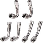 Lntyq 6 pièces pneu valve rallonge va, pneu valve de adaptateur, air pneu valve extension, pneu prolongateur ... Lntyq 6 pièces pneu valve rallonge va, pneu valve de adaptateur, air pneu valve extension, pneu prolongateur ...