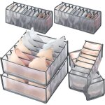 6 sous vêtements organisateur de tiroir chaussette pliable soutien - gorge séparateur de tiroir, boîtes ... 6 sous vêtements organisateur de tiroir chaussette pliable soutien - gorge séparateur de tiroir, boîtes ...