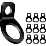 8 pices ancrages d'arrimage, anneau d'arrimage d'ancrage  joint torique de couleur noire pour montage ...