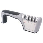 Aiguiseur couteaux professionnel, 4 - en - 1 aiguiseur de cuisine affuteur couteau et ciseaux, knife ...