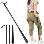 Bton d'habillage de 88, 5 cm de long avec chausse - pied avec outil de retrait de chaussettes, aides ...