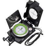 Boussole militaire professionnelle imperméable avec clinomètre housse de transport pour camping hiking ... Boussole militaire professionnelle imperméable avec clinomètre housse de transport pour camping hiking ...