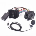 Cble aux, adaptateur audio bluetooth 5. 0 connecteur de module bluetooth pour voiture avec microphone ...