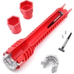 Lntyq cl  robinet 8 en 1 ? cl  robinet pour espaces restreints ? kit de cls  douille multifonctions ...