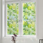 Lntyq film fenetre anti regard effet arc - en - ciel 44. 5 x 100cm, film electrostatique vitre motif ...