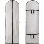 Lntyq housse de protection pour robe de marie, sac de rangement pour vtements, pliable, rsistant  ...