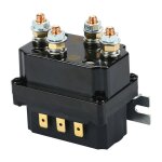 Kit de relais de treuil 12v 250a avec interrupteur de contacteur de relais de tlcommande pour vhicule ...