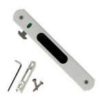 Loquet et targette, serrure de porte coulissante , garnitures de quincaillerie de verrouillage simple ... Loquet et targette, serrure de porte coulissante , garnitures de quincaillerie de verrouillage simple ...