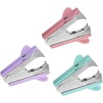 Te - agrafes, dtache - agrafes en lot de 3, mini te - agrafes extracteur, pour agrafeuse maison bureau ...