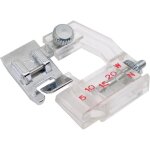 Pied pour la pose de biais, vivants et ourlets snap - on pour machines  coudre alfa singer brother juki ...