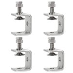 Pince robuste acier inoxydable, 4pcs serre - joints c, 0 - 25mm pince c robuste, pince fixation travail ... Pince robuste acier inoxydable, 4pcs serre - joints c, 0 - 25mm pince c robuste, pince fixation travail ...