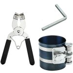 Pince  segment de piston automobile, compresseur de segment de piston de 3 pouces 53 - 175mm outil d'installa ...