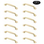 Poignées de meuble dorées, lot de 12 poignées pour armoires et tiroirs de cuisine, chambre, avec vis ... Poignées de meuble dorées, lot de 12 poignées pour armoires et tiroirs de cuisine, chambre, avec vis ...