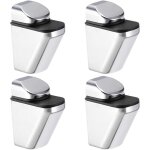 Lntyq support Étagère verre tablette fixation pince clip murale réglable alliage zinc massif 3 - 20mm ... Lntyq support Étagère verre tablette fixation pince clip murale réglable alliage zinc massif 3 - 20mm ...