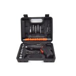 Tournevis lectrique rechargeable sans fil avec batterie au lithium - ion 3, 6 v, 47 en 1 tournevis lectrique ...