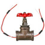 Vintage 3 / 4in interrupteur de lumière rotative de la soupape d'arrêt interrupteur de la lampe de la ... Vintage 3 / 4in interrupteur de lumière rotative de la soupape d'arrêt interrupteur de la lampe de la ...
