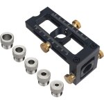 Localisateur de perforateur de forage � bois r�glable 2 en 1, localisateur de poin�on de vis d'armoire ...