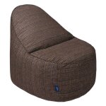 Loft 25 - fauteuil poire pour adulte, fauteuil poire super doux pour le salon, 90x100x70 cm design ergonomique ...