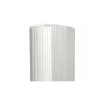 Canisse en pvc blanc - 90% d'occultation - long 12 m, hauteur 1. 20 m