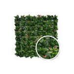 Atout loisir - feuillage artificiel photinia 1m x 1m, long 3 m