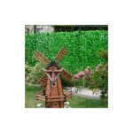 Atout loisir - haie artificielle feuillage rosier, long 12 m, hauteur 1. 50 m Atout loisir - haie artificielle feuillage rosier, long 12 m, hauteur 1. 50 m
