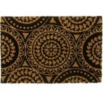 Paillasson en fibres de coco mandala 60 cm