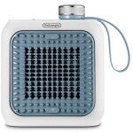 De?longhi hfx10b03. lb appareil de chauffage int�rieure bleu, gris 360 w chauffage de ventilateur �lectrique ...