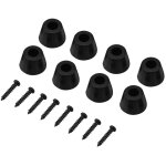 Kkmoon - longue dure de vie 20 mm hauteur pieds en caoutchouc durables, subwoofer de voitures d'enceintes ...